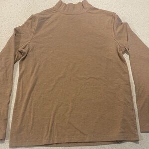 Croft & Barrow Tan Turtleneck Sweater